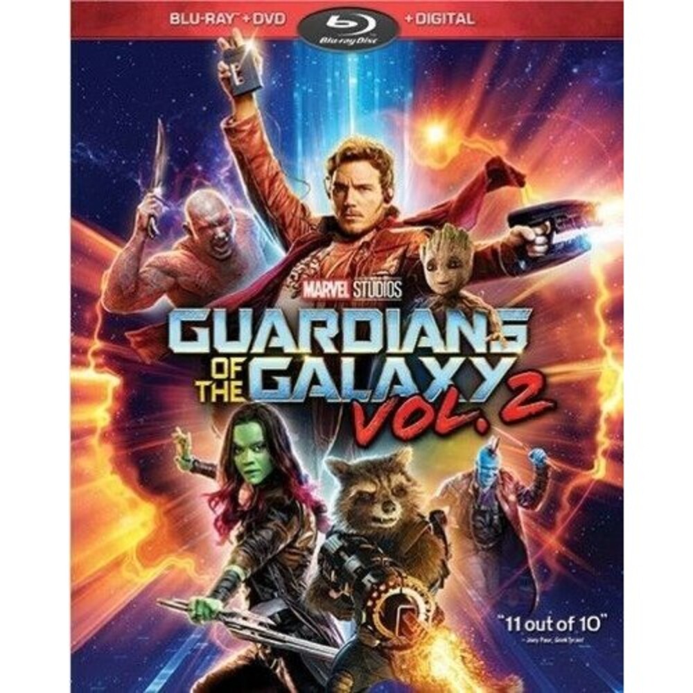 Guardians of the Galaxy: Volume 2 (Blu-ray, 2017) +DVD and Digital